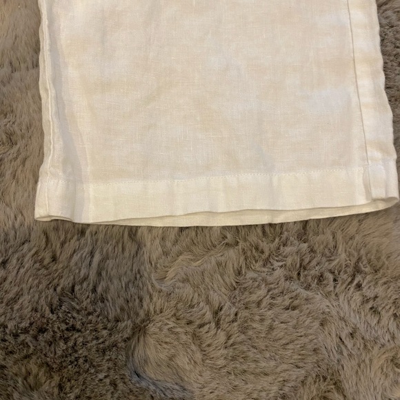 Guess white casual pant Small machine washable - Picture 6 of 7